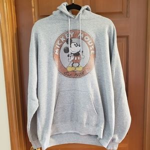 Disney Micky Mouse Heather Grey Hoodie
